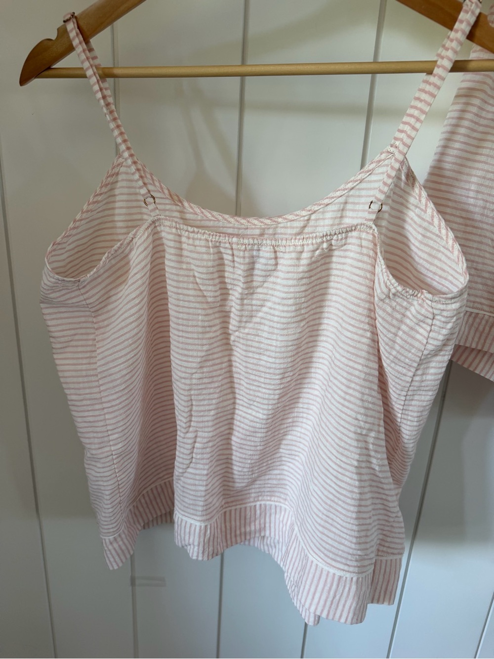 Eberjey Pale Pink Striped Cami & Shorts Sleep Set - Picture 4 of 6